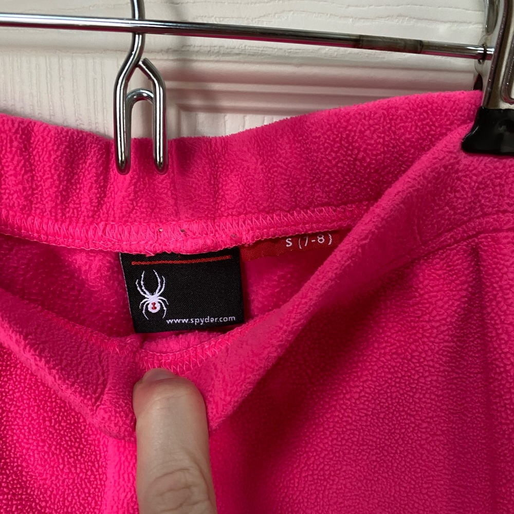 Girls Spyder Ski Base Layer, Small 7/8